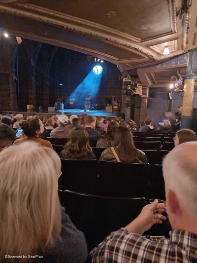 Palace Theatre Stalls Q3 view from seat photo