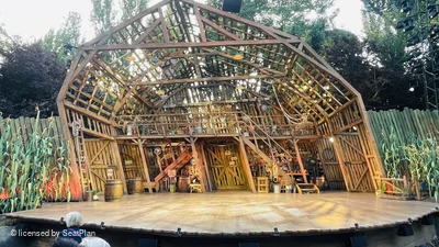 Regent's Park Open Air Theatre Lower Centre E26 view from seat photo