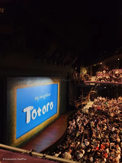 Gillian Lynne Theatre Circle B71 view from seat photo