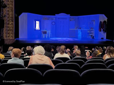 Theatre Royal Haymarket Stalls P12 view from seat photo