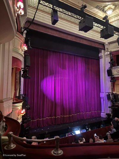 Theatre Royal Brighton Royal Circle B1 view from seat photo