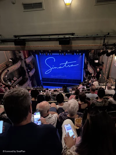 Aldwych Theatre Grand Circle K3 view from seat photo