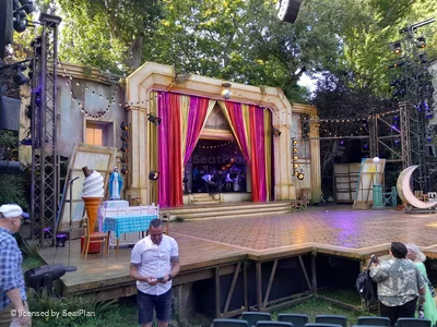 Regent's Park Open Air Theatre Lower Right G44 view from seat photo