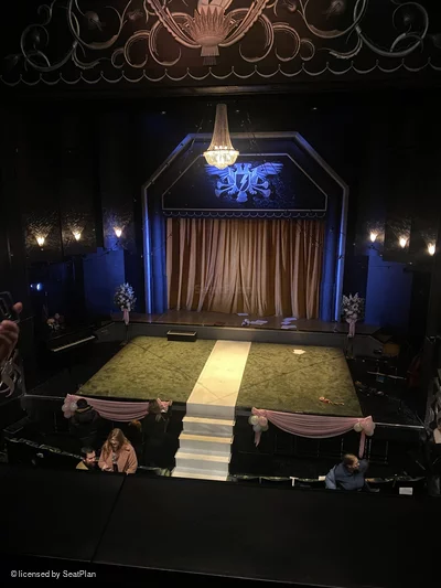 Trafalgar Theatre Dress Circle B12 view from seat photo