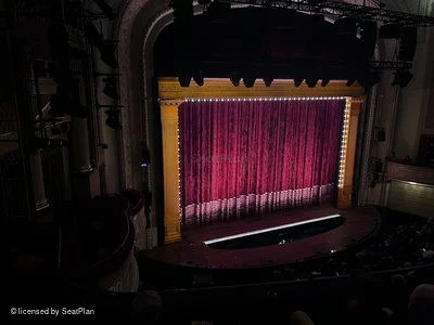 Majestic Theatre Front Mezzanine D23 view from seat photo