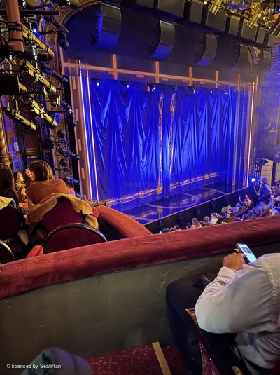 Lena Horne Theatre Front Mezzanine B25 view from seat photo