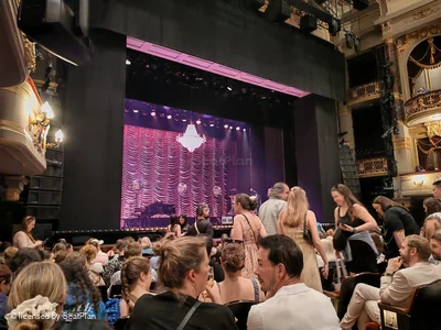 Theatre Royal Drury Lane Stalls M39 view from seat photo