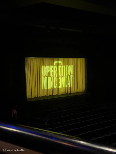 New Victoria Theatre Royal Circle A34 view from seat photo