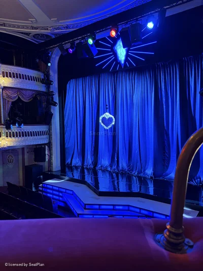 Criterion Theatre Dress Circle A5 view from seat photo