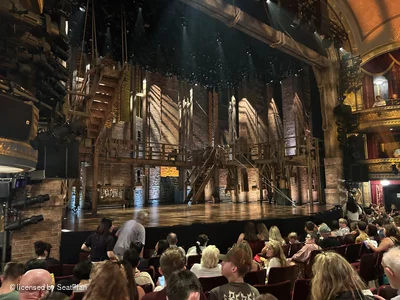 Richard Rodgers Theatre Orchestra H15 view from seat photo