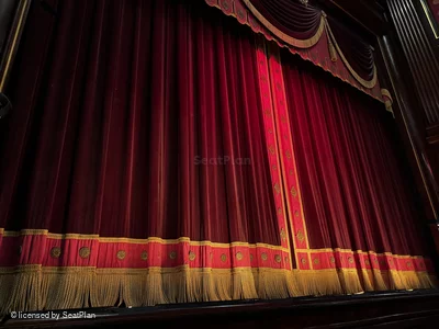 St Martin's Theatre Stalls B1 view from seat photo