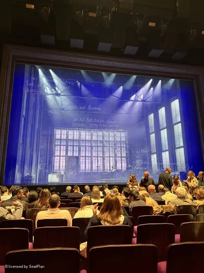 Prince Edward Theatre Stalls J24 view from seat photo