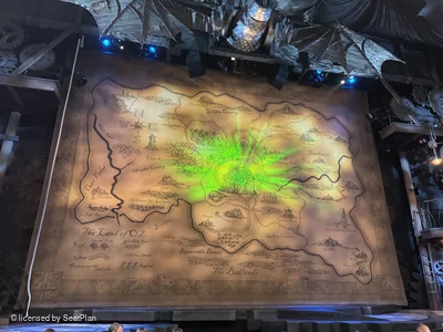 Gershwin Theatre Orchestra C105 view from seat photo