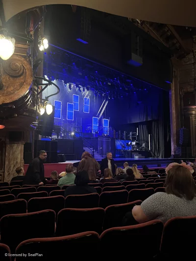 London Palladium Stalls L46 view from seat photo