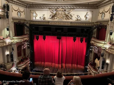 Noel Coward Theatre Grand Circle D11 view from seat photo