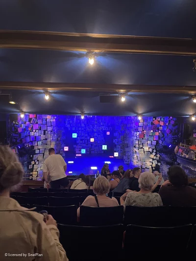 Cambridge Theatre Dress Circle J11 view from seat photo