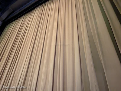 Fortune Theatre Stalls A12 view from seat photo