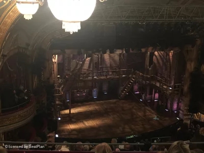 Richard Rodgers Theatre Rear Mezzanine M25 view from seat photo