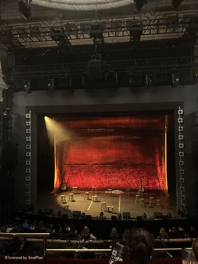 Shaftesbury Theatre Royal Circle C17 view from seat photo