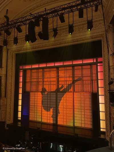 Theatre Royal Glasgow Dress Circle B3 view from seat photo