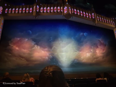 Prince of Wales Theatre Stalls F29 view from seat photo