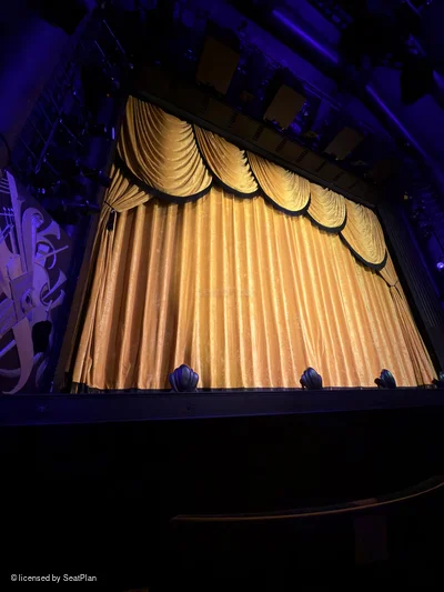 Trafalgar Theatre Stalls B15 view from seat photo
