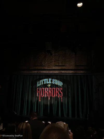 Westside Theatre Orchestra J104 view from seat photo