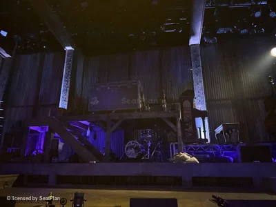 Daryl Roth Theatre Orchestra B107 view from seat photo