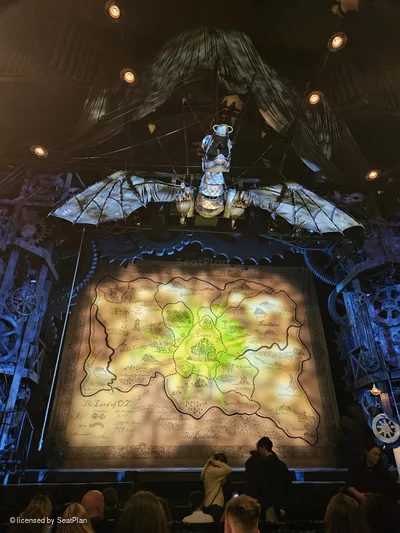 Apollo Victoria Theatre Stalls H27 view from seat photo