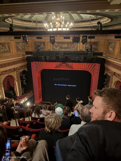 Phoenix Theatre Grand Circle J11 view from seat photo
