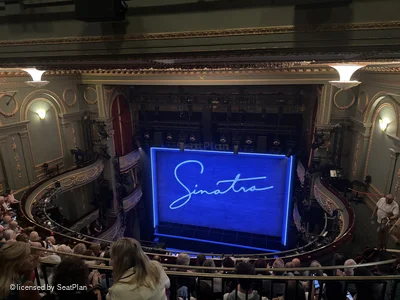 Aldwych Theatre Grand Circle G7 view from seat photo