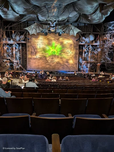 Gershwin Theatre Orchestra T110 view from seat photo