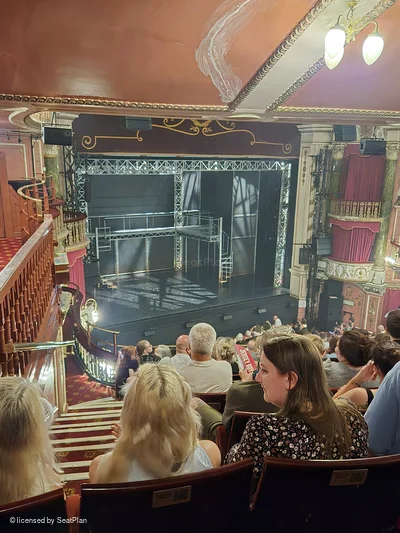 New Wimbledon Theatre Dress Circle K37 view from seat photo