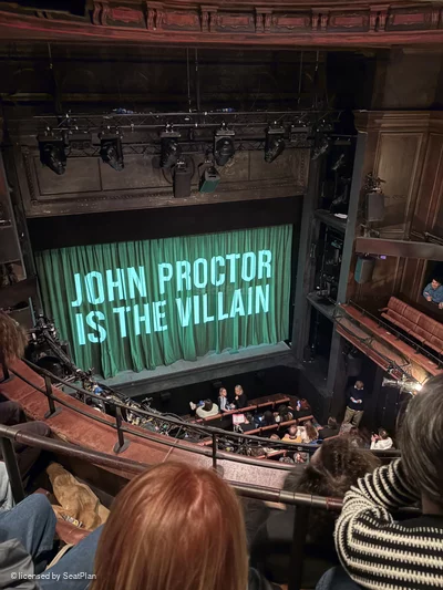 Royal Court Theatre Balcony C16 view from seat photo