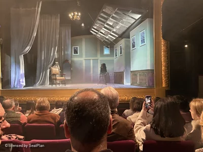 Charing Cross Theatre Stalls G4 view from seat photo