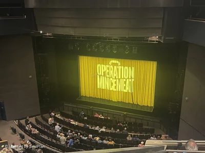 Milton Keynes Theatre Upper Circle A6 view from seat photo