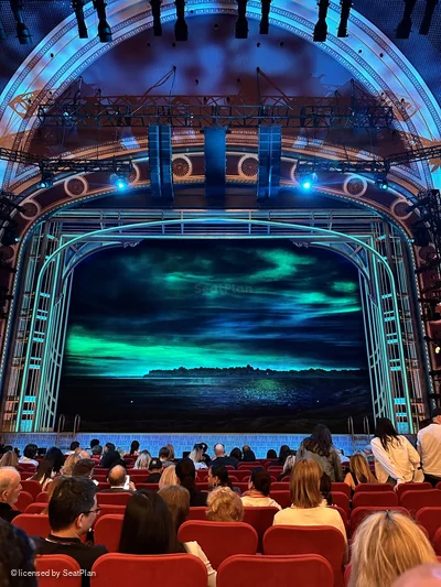 Broadway Theatre Orchestra N107 view from seat photo