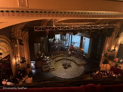 Walter Kerr Theatre Balcony A16 view from seat photo