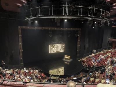 Vivian Beaumont Theater Loge C209 view from seat photo