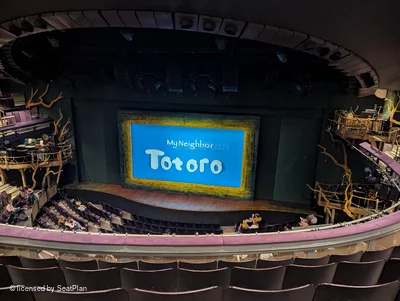 Gillian Lynne Theatre Circle E35 view from seat photo