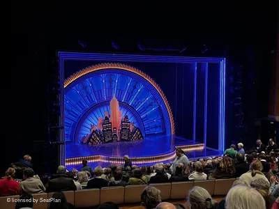 Queen Elizabeth Hall Rear Stalls FF39 view from seat photo