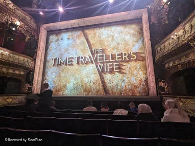 Apollo Theatre Stalls J7 view from seat photo