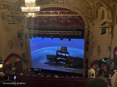 Golden Theatre Rear Mezzanine H128 view from seat photo