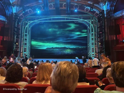 Broadway Theatre Orchestra Q103 view from seat photo