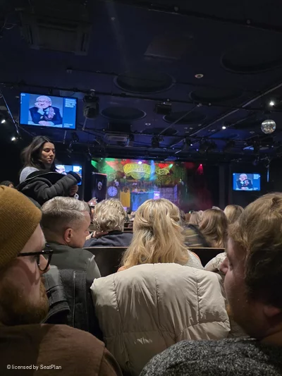 Leicester Square Theatre Stalls O18 view from seat photo