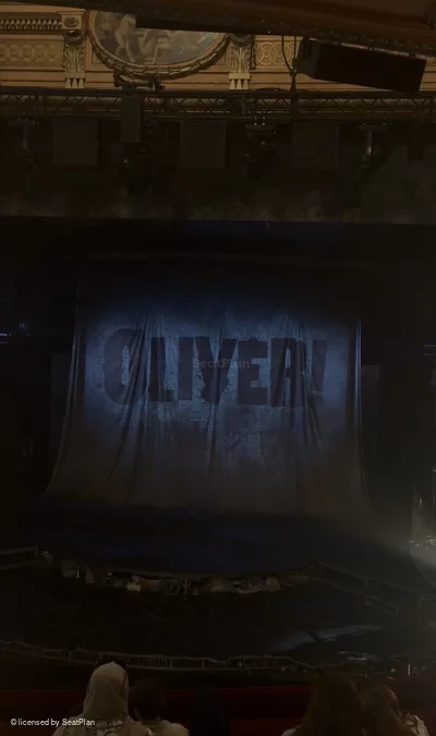 Gielgud Theatre Dress Circle G12 view from seat photo