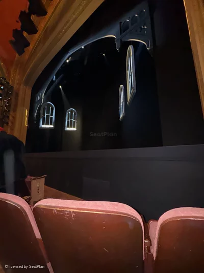 Todd Haimes Theatre Orchestra B6 view from seat photo