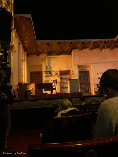 Tom Stoppard Theatre Stalls D4 view from seat photo