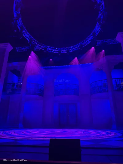 Theatre Royal Brighton Stalls A8 view from seat photo