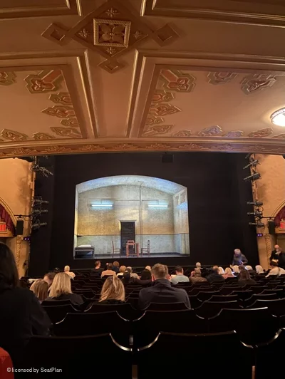 Golden Theatre Orchestra Q115 view from seat photo